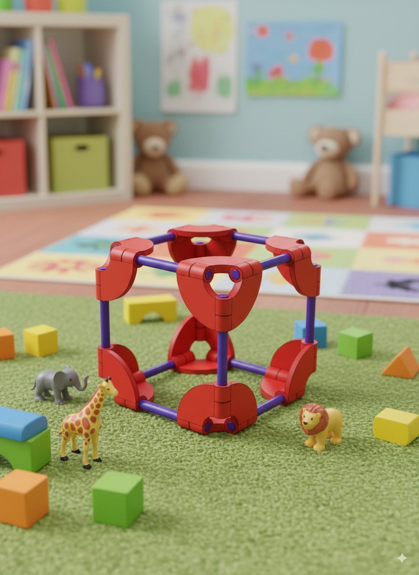 Cube - 6-sided polyhedron with square faces