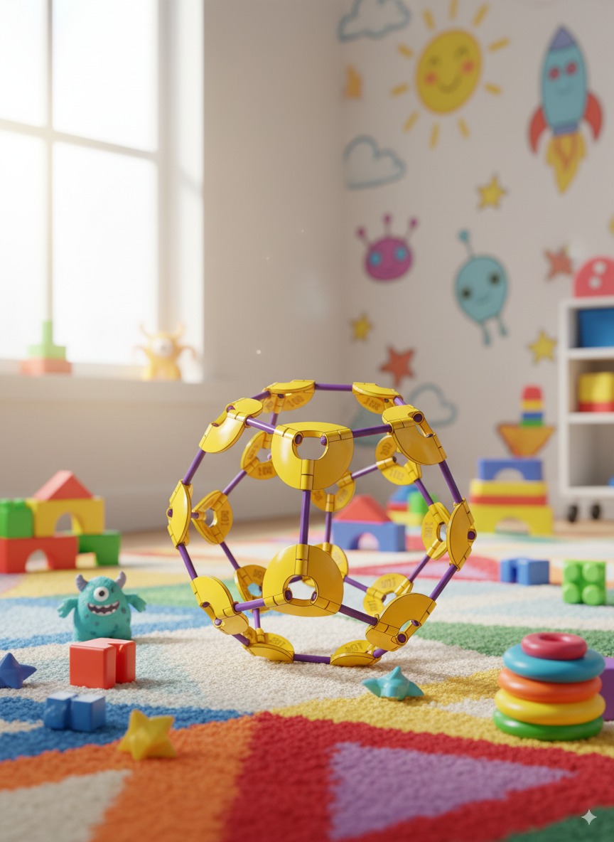 Dodecahedron - 12-sided polyhedron with pentagonal faces