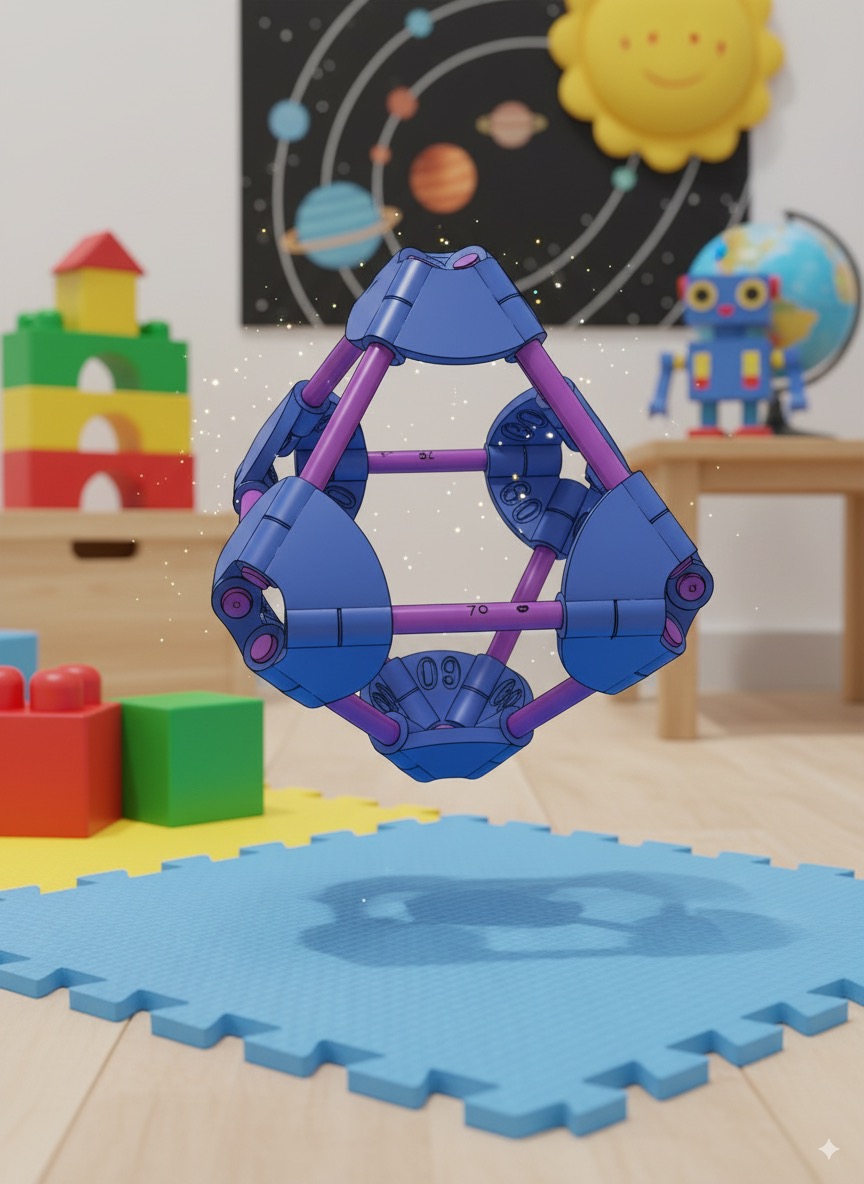 Octahedron - 8-sided polyhedron with triangular faces