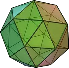 Snub Cube - twisted cube with 32 triangular and 6 square faces