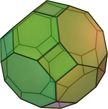 Truncated Cuboctahedron - Great Rhombicuboctahedron with squares, hexagons, and octagons